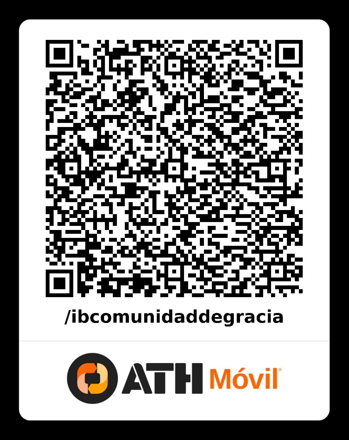 Código QR ATH Móvil